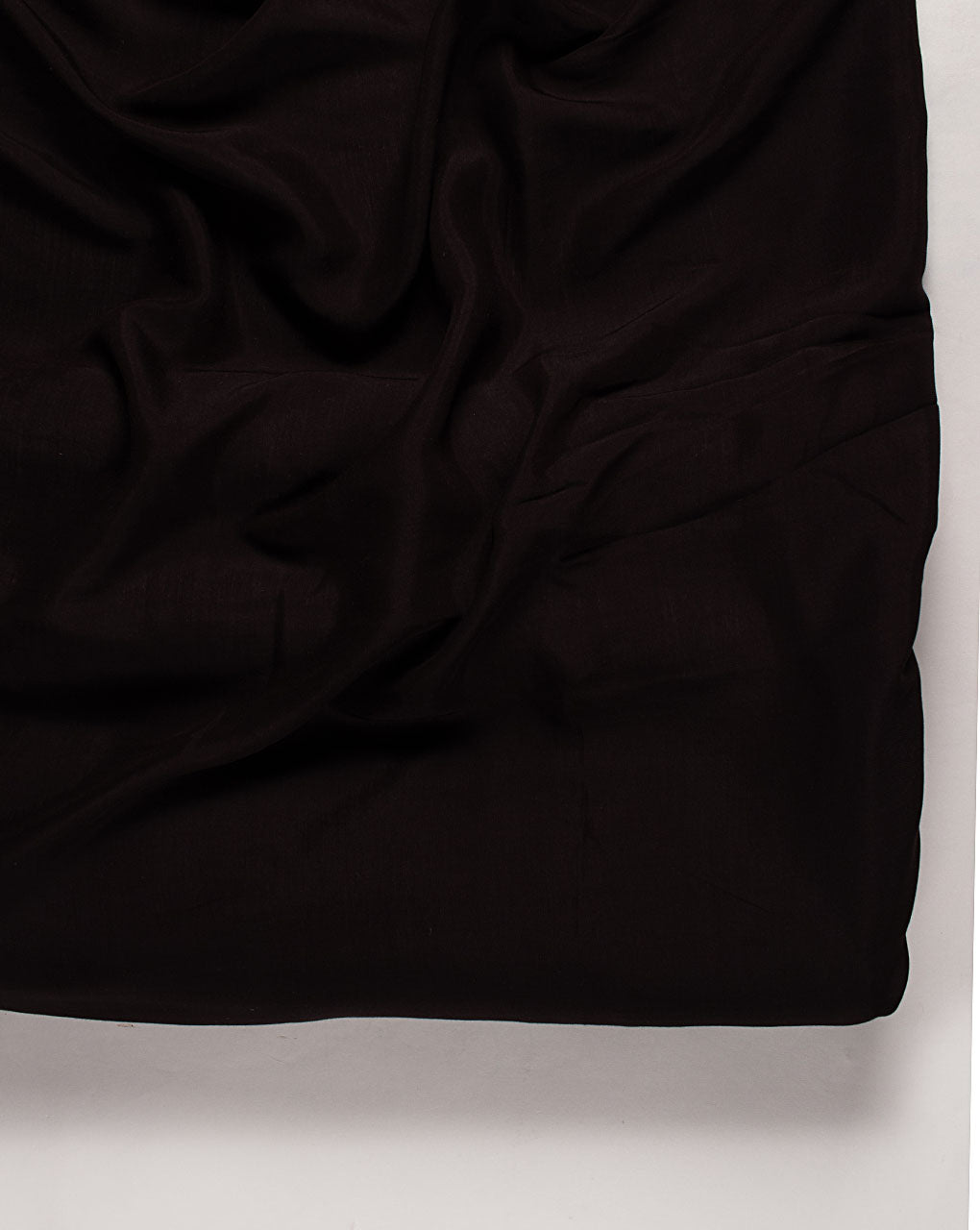 Brown Plain Modal Muslin Fabric